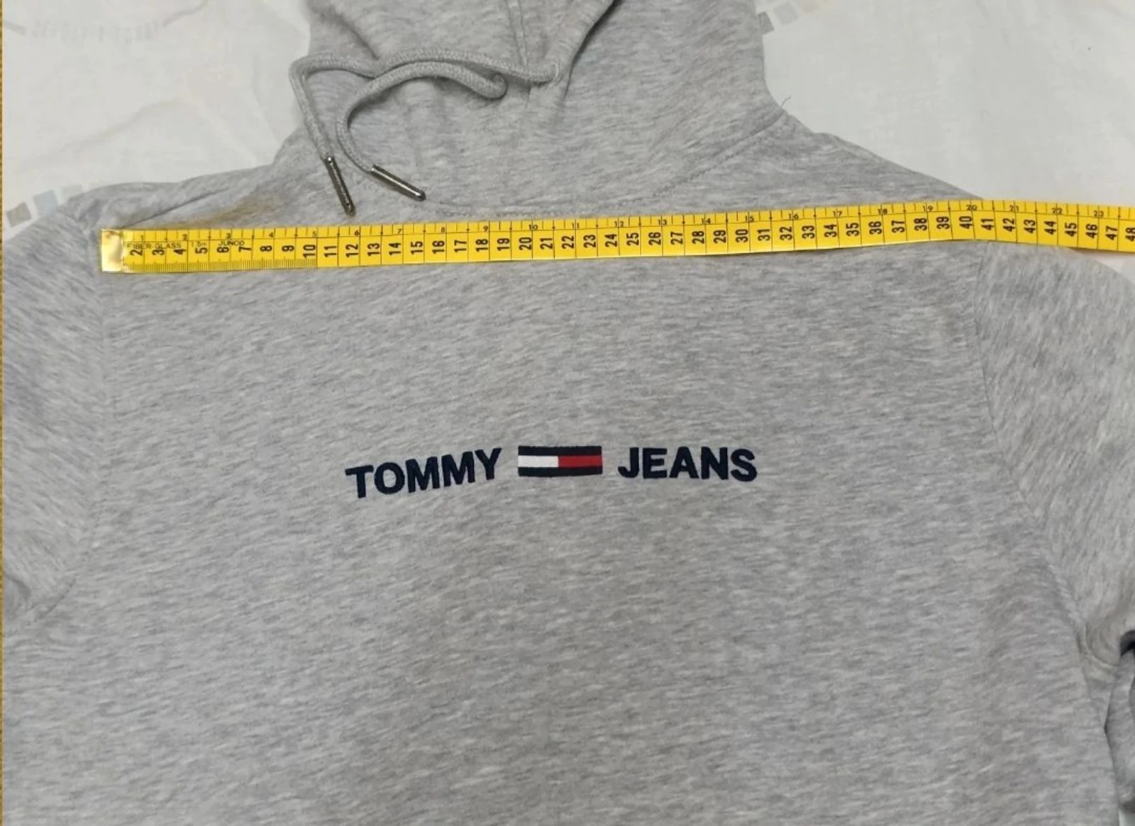 Grijze hoodie van Tommy Jeans maat M – photo 8